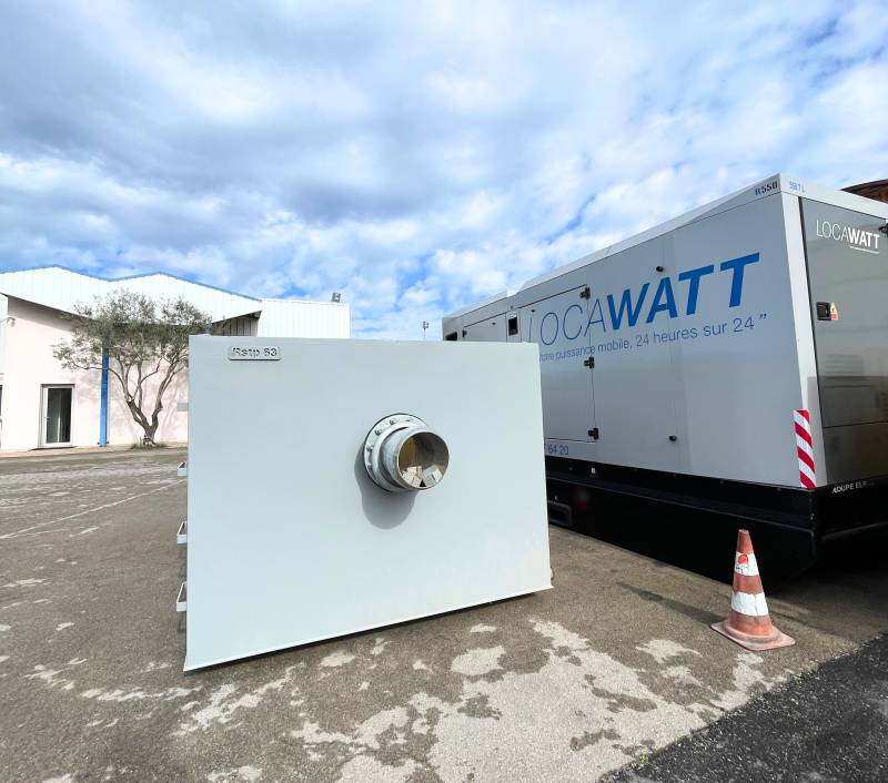 Location Bac decantation eau chargée boue sortie 250mm Marseille Carcassonne Périgueux