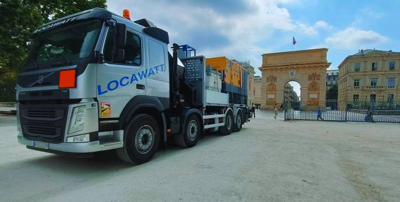 location Montpellier Hérault occitanie groupe électrogène grosse puissance livraison