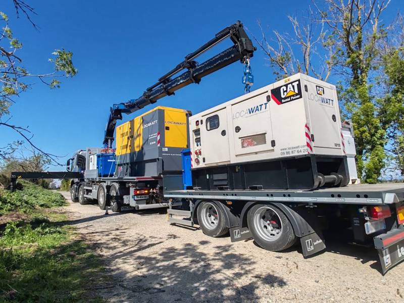 Locawatt location groupe électrogène cuve carburant Occitanie Enedis