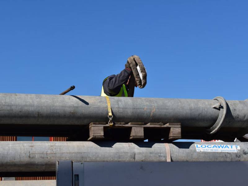 livraison installation mise en oeuvre pompe by-pass eaux chargées sète agde marseillan   