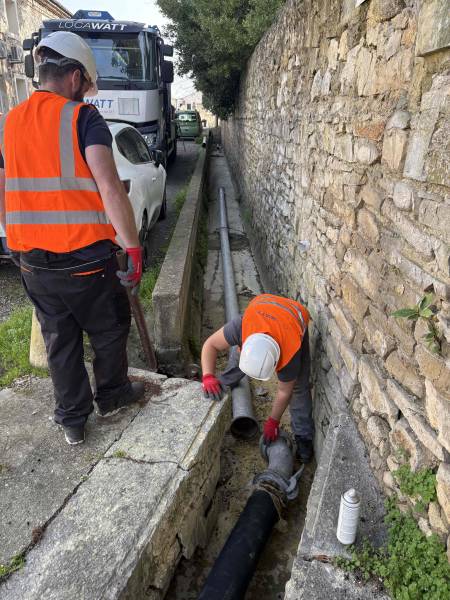 chantier pompage urgence locawatt astreinte