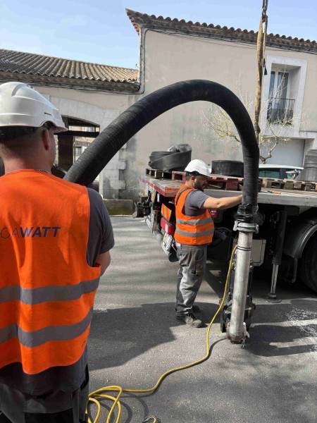 urgence pompage sete occitanie refoulement eaux usées location pompes