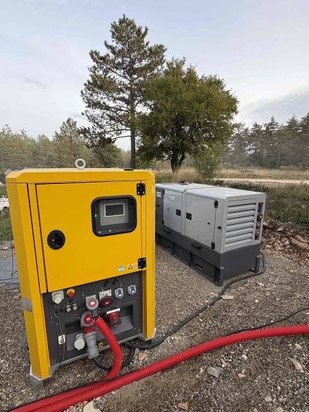location groupe électrogène et pack batterie Locawatt Occitanie Auvergne