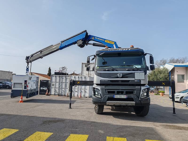 Cev contrôle grue crochet poids-lourd Locawatt Montpellier Hérault