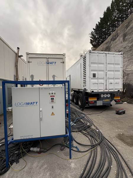Location groupes électrogènes inverseur de source cuve carburant hypermarché Millau Hérault Occitanie 