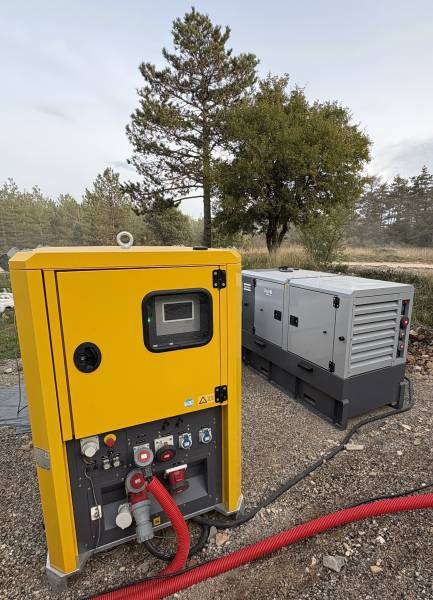 locawatt location pack batterie groupe électrogene 45 kVA Sete Occitanie hérault